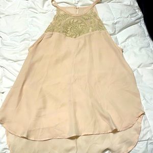 Sheer High Neck Tank